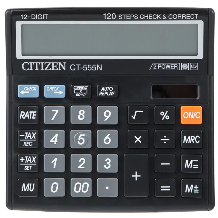 ماشین حساب سیتیزن مدل CT-555N Citizen CT-555N Calculator